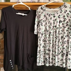 Logo Tunic tops-pair
